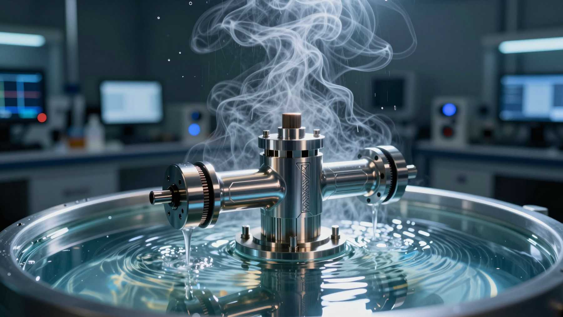 Scientists turned a 100-year-old Tesla valve inside out, and the swirling air it created made water evaporate at a record rate without pumps or fans 1 13. GES Scientists turned a 100yearold Tesla valve inside out and the swirling air it created made water evaporate at a record rate without pumps or fans