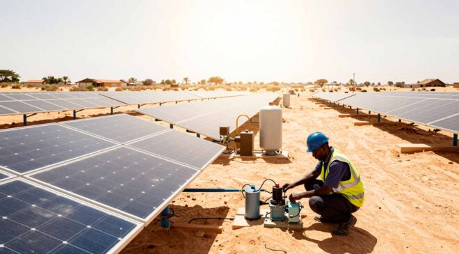 West Africa receives sunlight powerful enough to help supply the world, yet much of it still goes unused, and scientists think they have finally found a way to capture it 50 13. GES West Africa receives sunlight powerful enough to help