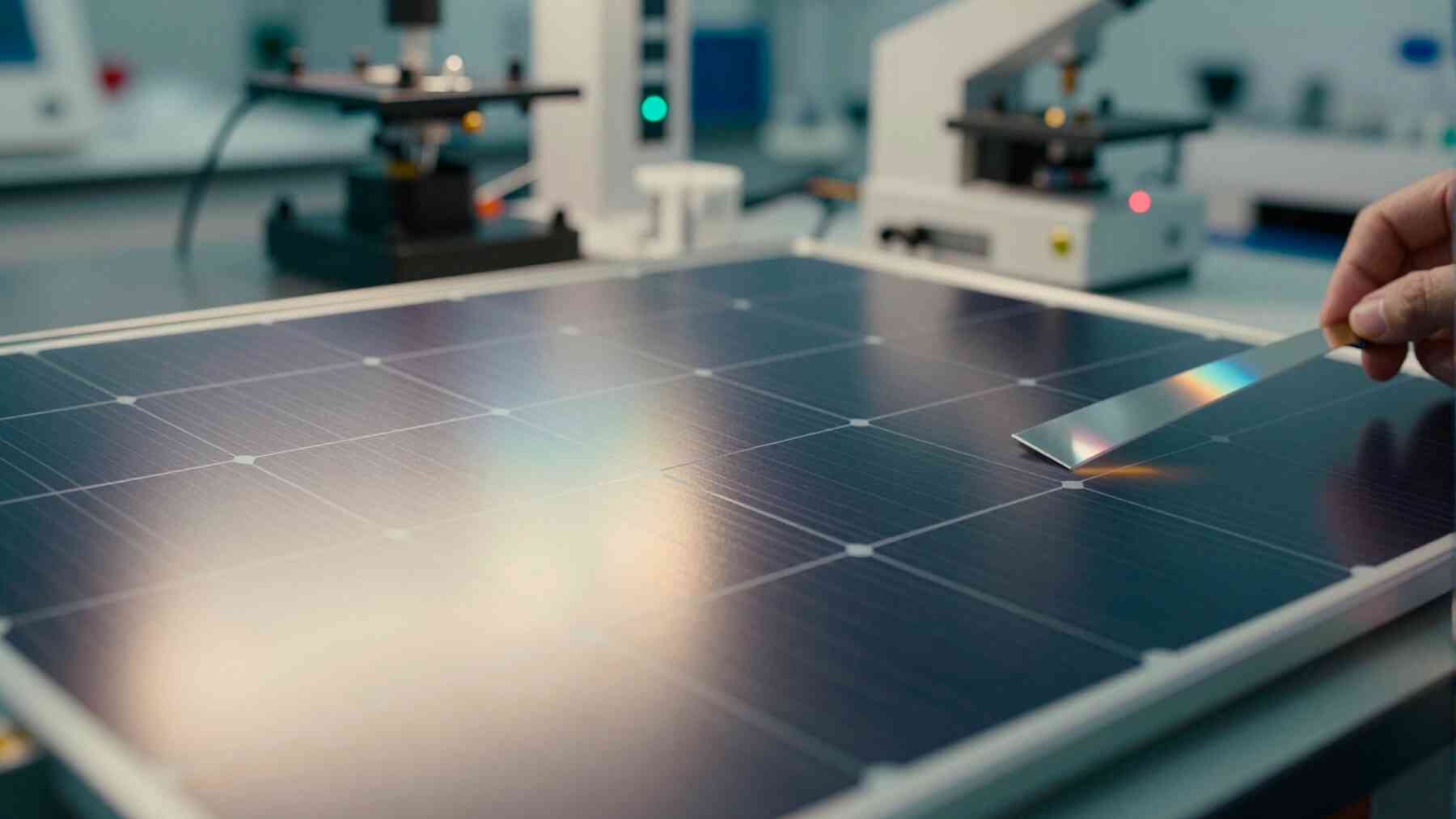 We were told solar panels were the future—but not that a silver layer 1,000 times thinner than a human hair could make them dramatically more powerful 1 13. GESTION We were told solar panels were the future—but not that a silver layer 1000 times thinner than a human hair could make them dramatically more powerful