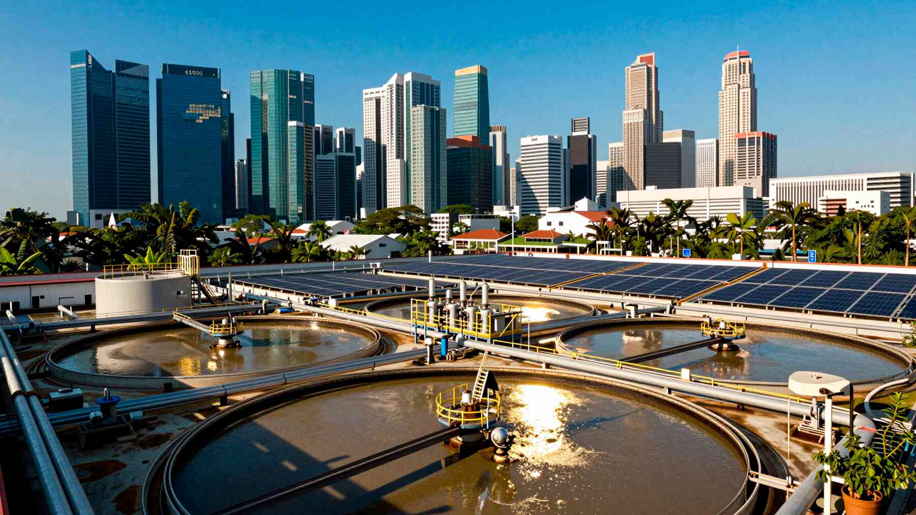 The sewage flowing beneath your city could soon power homes and feed livestock thanks to a new sunlight-powered breakthrough from Singapore 1 14. GESTION The sewage flowing beneath your city could soon power homes and feed livestock thanks to a new sunlight powered breakthrough from Singapore