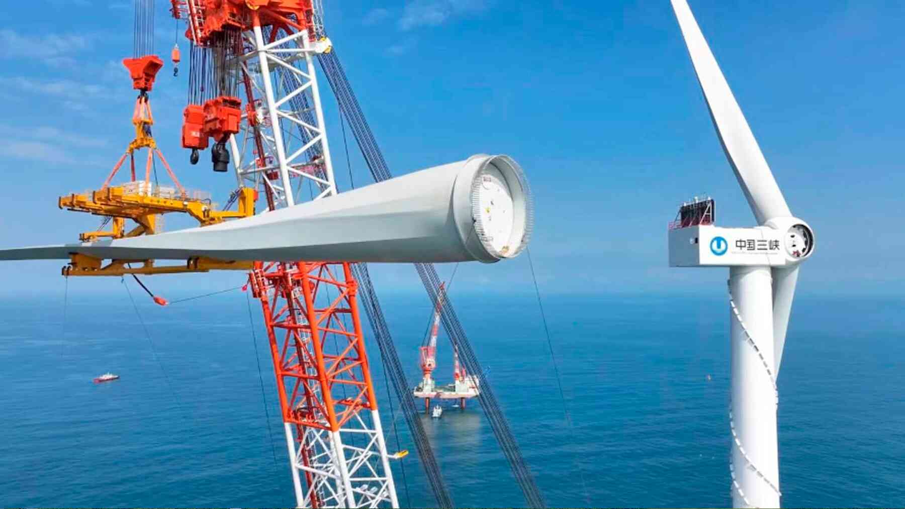 China deploys world's largest floating wind turbine in deep water and experts warn it could unlock vast stretches of untapped ocean 1 14. INTERNAL China deploys worlds largest floating wind turbine in deep water and scientists warn it could unlock vast stretches of untapped ocean