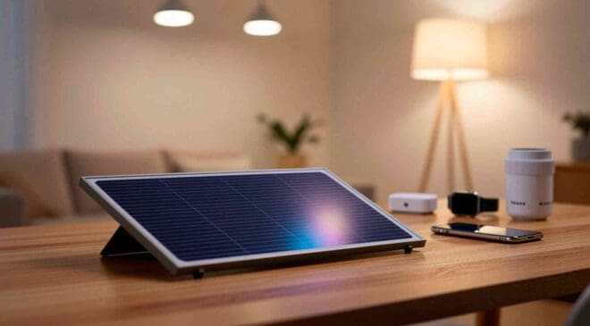Indoor solar cells can now harvest enough electricity from your living room light to keep your devices charged all day 47 15. INTERNAL Indoor solar cells can now harvest enough electricity from your living room light to keep your devices charged all day