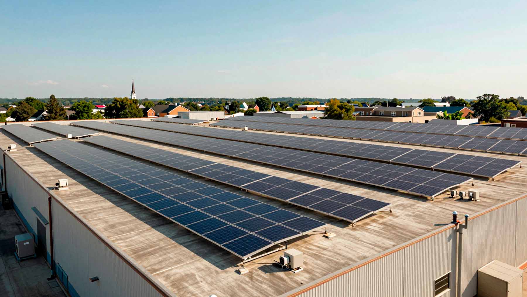 Pennsylvania’s warehouse rooftops have spent decades baking in the sun, and a new bill wants to turn them into power plants for the communities below 1 17. GES Pennsylvanias warehouse rooftops have spent decades baking in