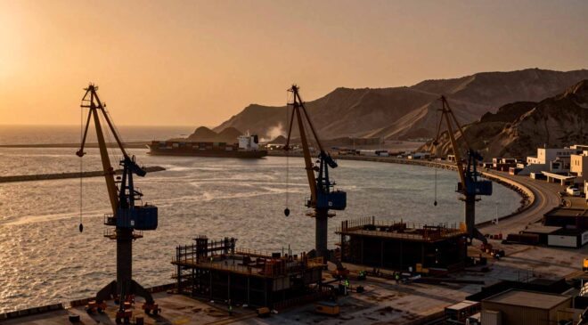 Dubai is building a “back door” to the ocean so the world’s most dangerous shipping bottleneck can never hold its trade hostage 3 18. GES Dubai is building a back door to the ocean