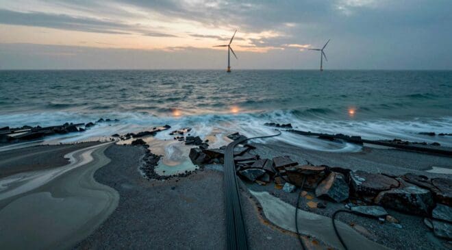 Geologists mapped 12,000 records of the North Sea floor and found that burying cables deeper can actually make them more vulnerable 44 North Sea