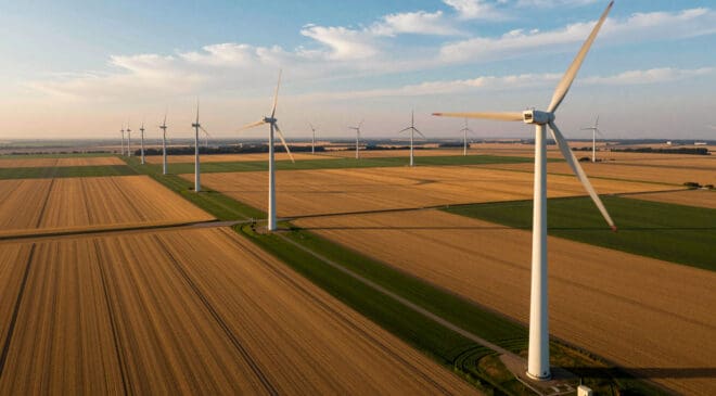 A new AI satellite survey found 416,532 wind turbines worldwide and 87 percent of them are standing on farmland or grassland 40 Wind