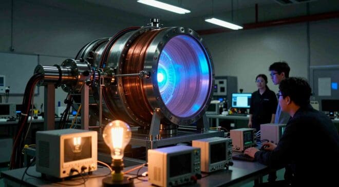 Realta Fusion demonstrates direct electricity extraction from plasma at Wisconsin magnetic mirror device 20 Fusion
