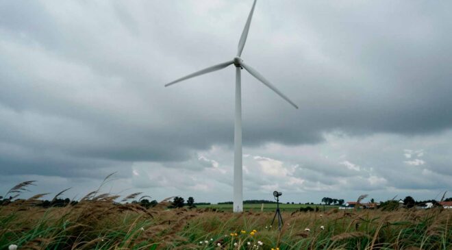 Researchers trained software to pick out a wind turbine's "fingerprint" from months of recordings filled with birdsong and wind 44 18. GES Researchers trained software to pick out a wind