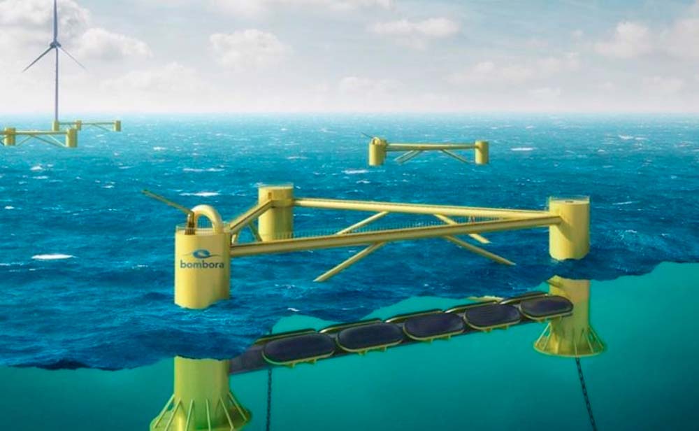 A giant underwater ‘lung’ could generate electricity by breathing with the waves, inflating flexible membranes that push air through a turbine with every swell 2 28. URG INT A giant underwater lung could generate electricity