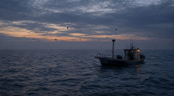 A microphone on a fishing boat logged 143 bat passes at sea, and the farthest came 104 miles from land before the floating turbines those bats may someday encounter have even been built 50 boat monitoring bats near offshore turbine site