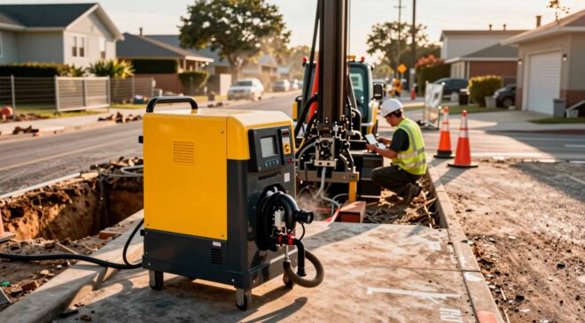 American Augers launches M150D compact fluid cleaning system for utility HDD contractors 18 Augers