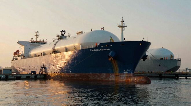 EXMAR takes delivery of LNG carrier SIMAISA for conversion into floating bunkering transhipment unit 30 EXMAR