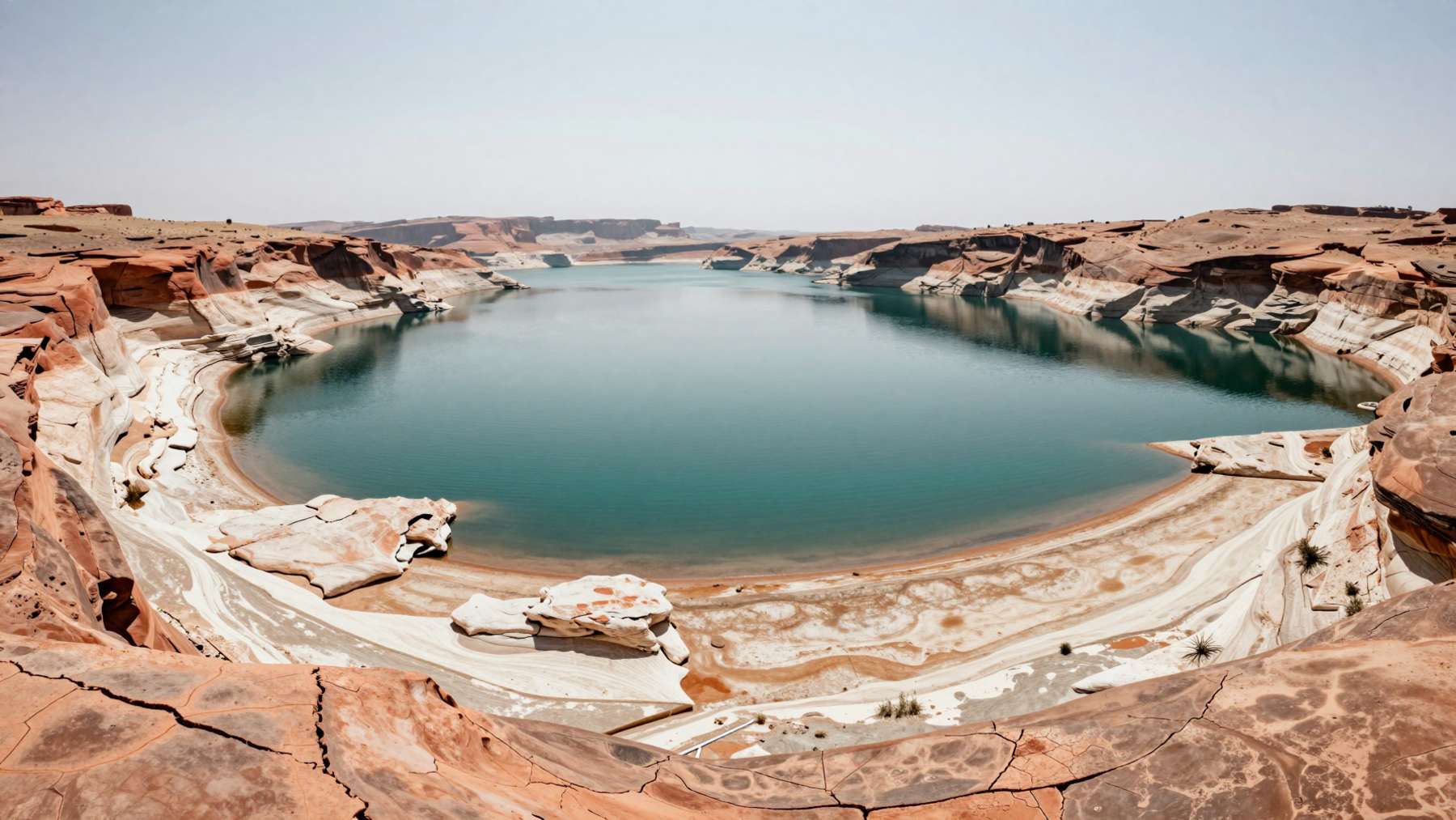 Lake Powell just broke its own record low and the Colorado Rivers hydropower lifeline is now 30 feet from going silent