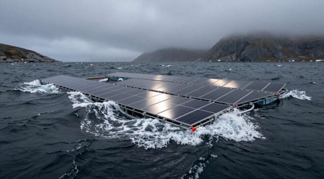 Norwegian engineers built a floating solar system that can ride out 11.5-foot waves, and it could change how coastal states generate electricity 15 Solar panels