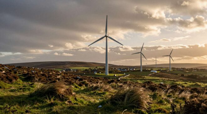 SSE files planning application for 102MW Crumhach Wind Farm in County Sligo to replace two existing sites 32 Wind turbines