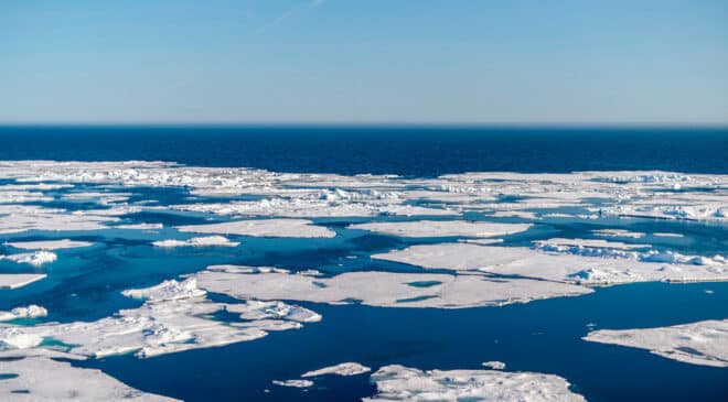 Arctic ice was losing ground like clockwork for decades
