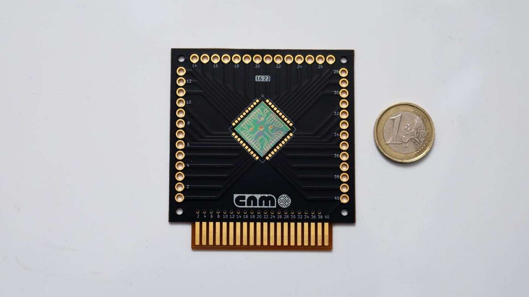 suspended tiny chip with ceramic