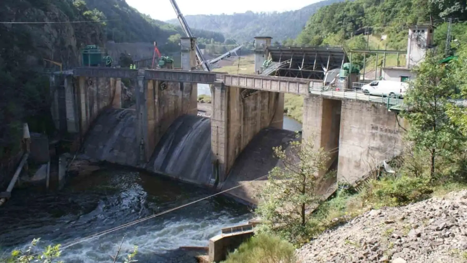 Dam in France
