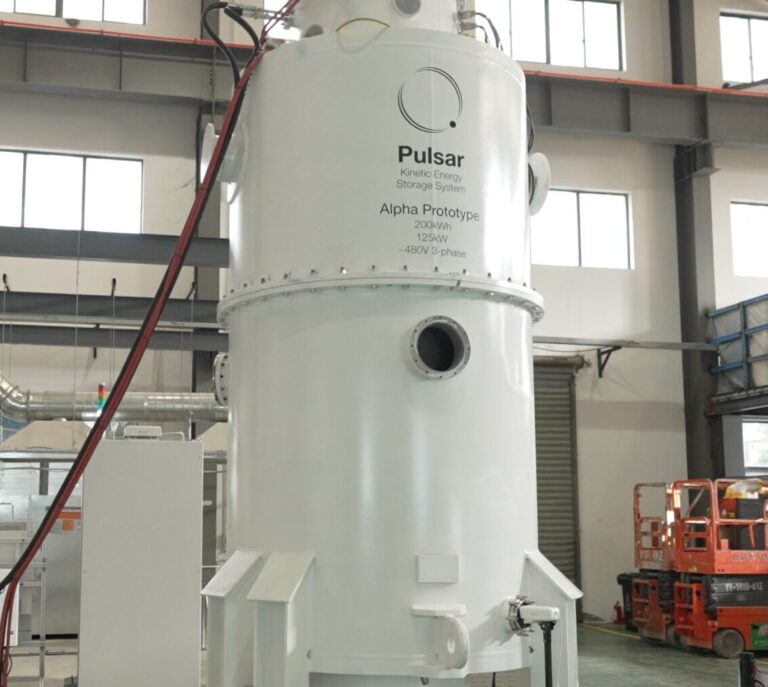 In a Shanghai test cell, a 200 kilowatt hour flywheel spun through 100 straight charge cycles with zero faults, so its maker moved it to higher speeds